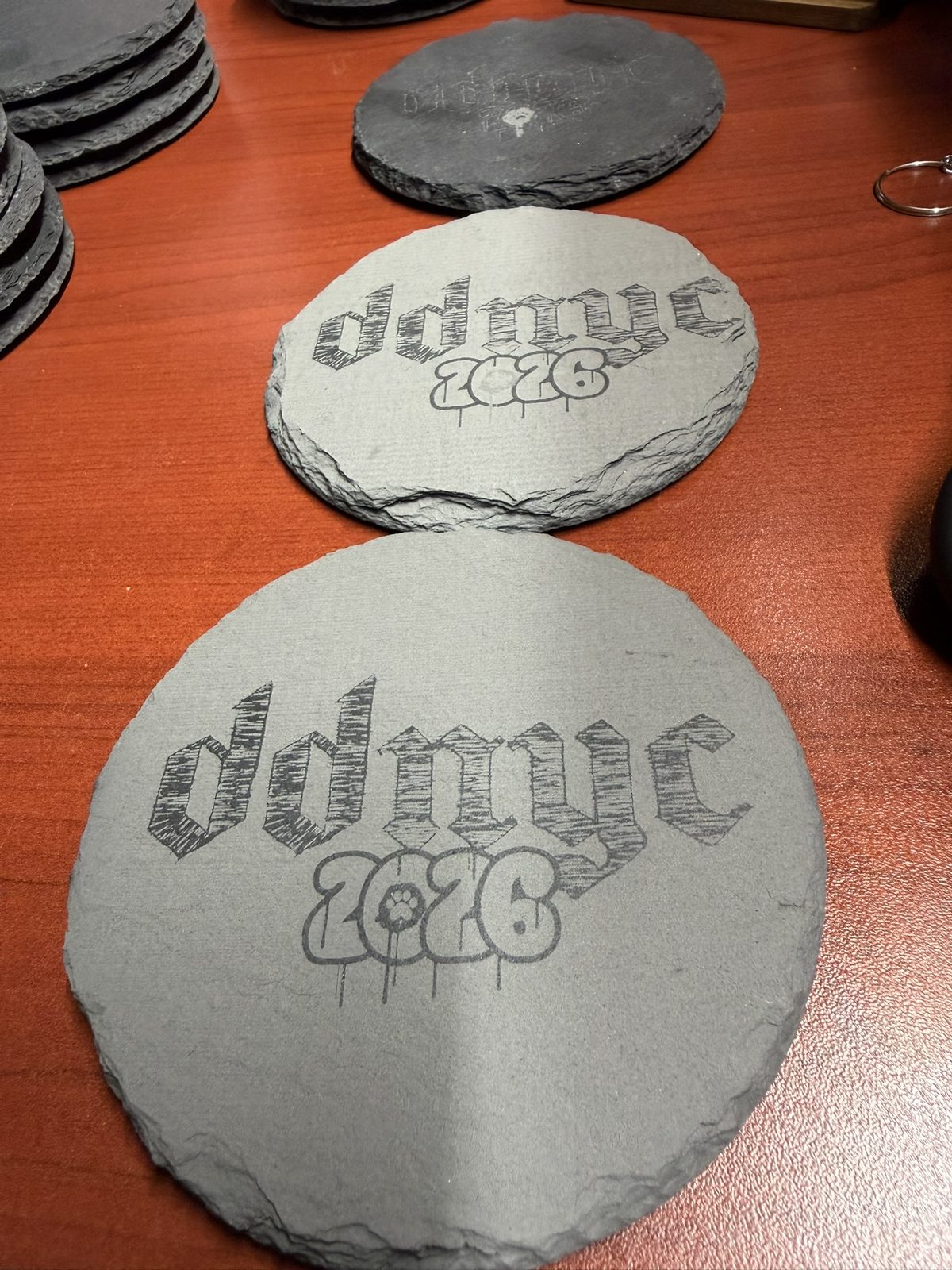 Slate coasters · DDNYC 2026